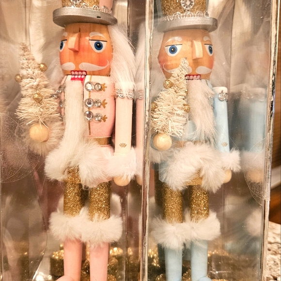 Pink Pastel Nutcracker Couple Set | 2pcs - Picture 2 of 3